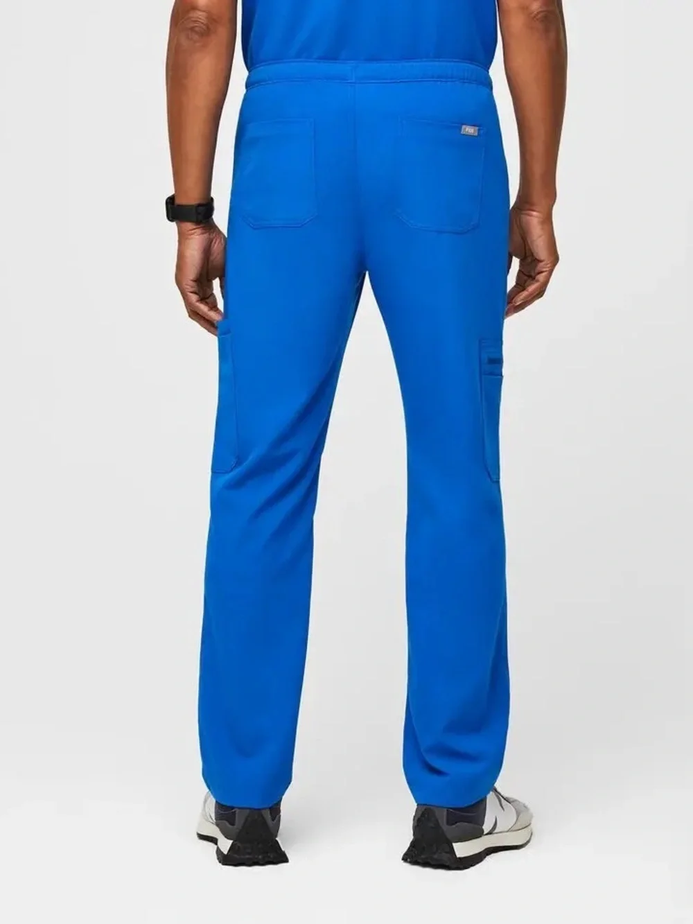 Figs Men’s Cairo Cargo Scrub Pants Size XL Tall Royal Blue PO 2771 TM3001T